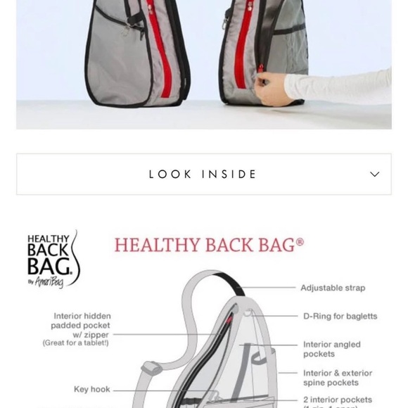 Ameribag Healthy Back Bag New Small - Picture 7 of 10